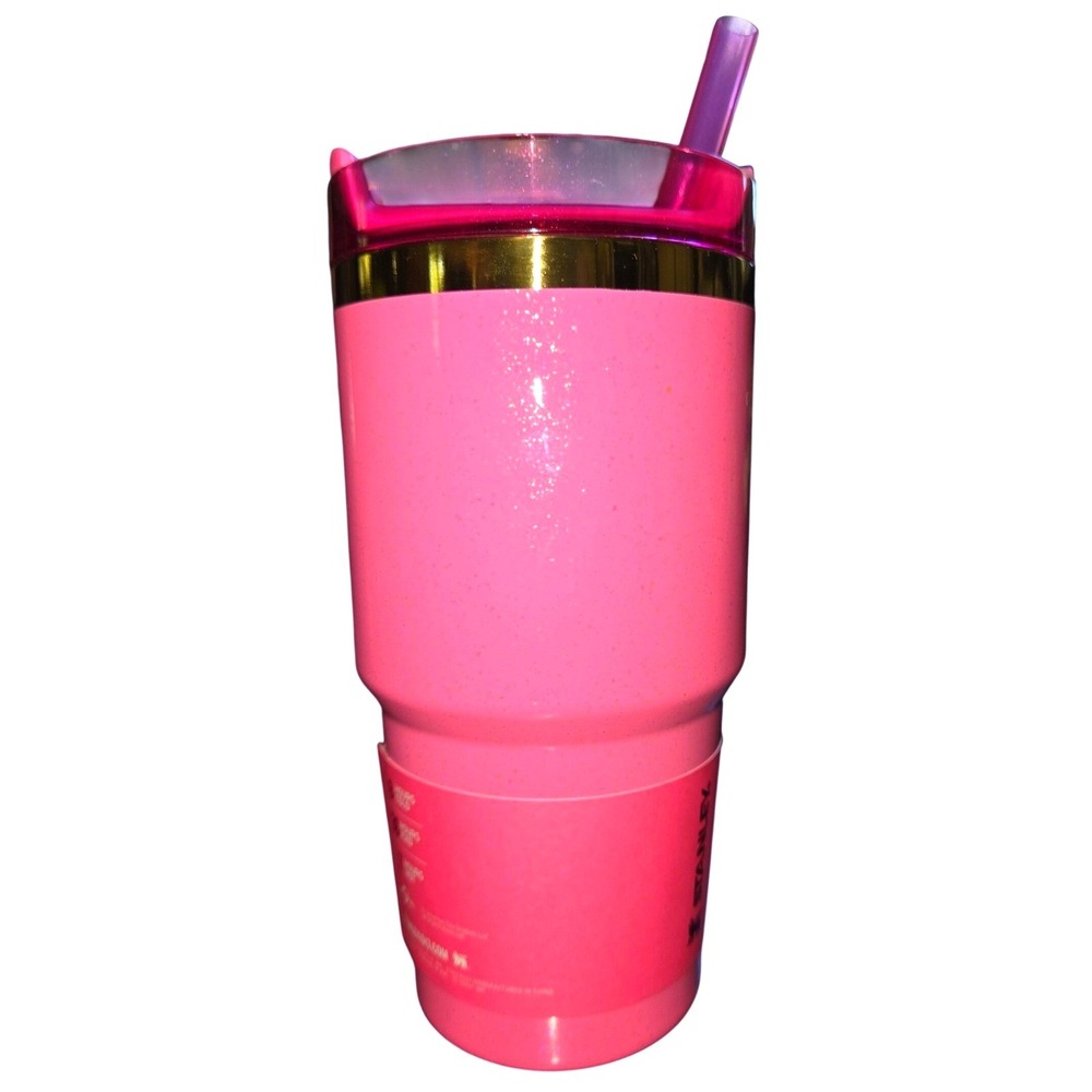 Stanley x Wicked Quencher H2.0 FlowState 20oz Tumbler Glinda Pink Limited Ed. - Picture 4 of 6